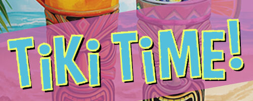 Tiki Time! Paint a Set of 2 Ceramic Tiki Glasses