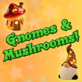 Gnomes & Mushrooms! Paint Ceramic Mushroom & Gnome Lanterns